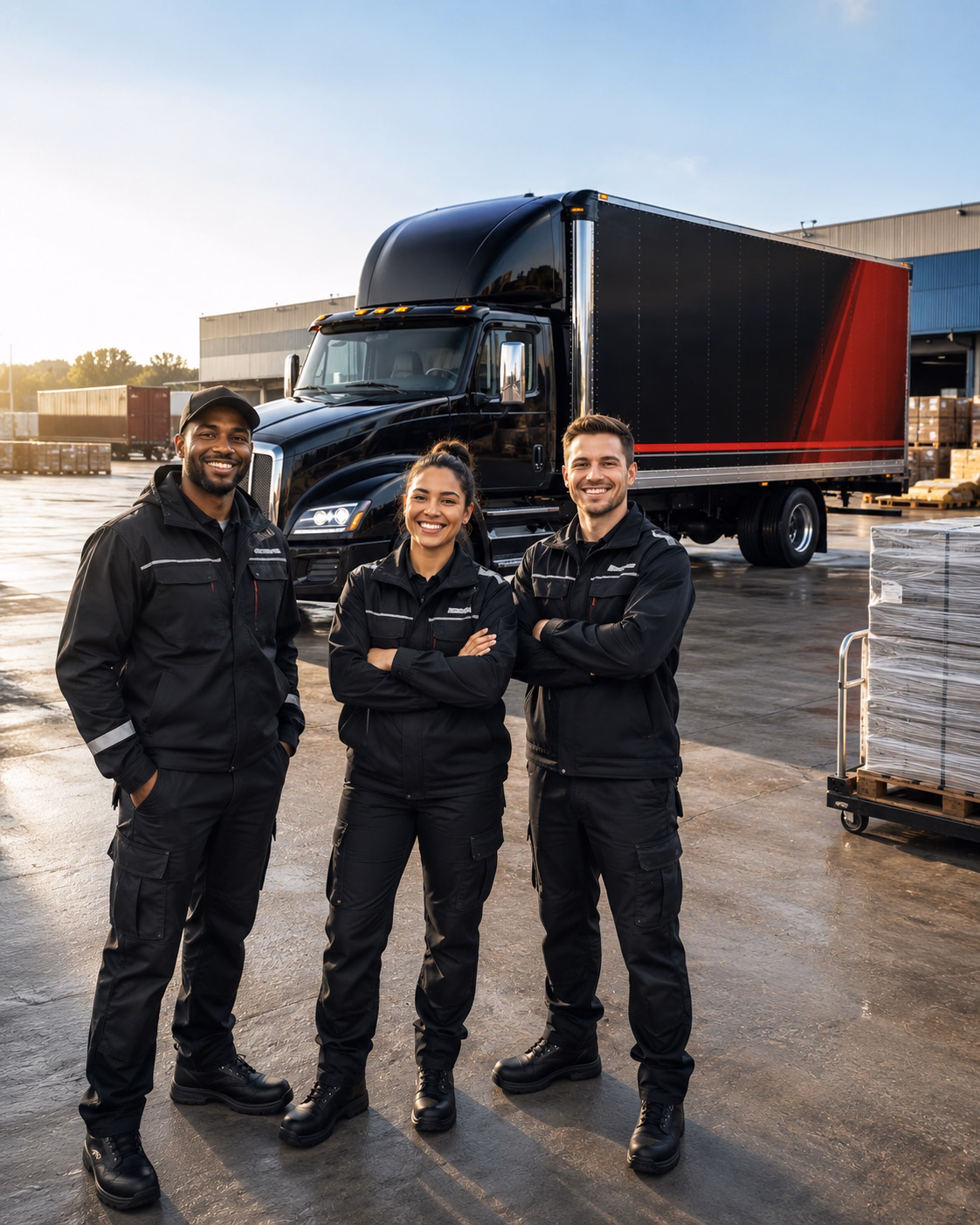 Warehouse freight loading